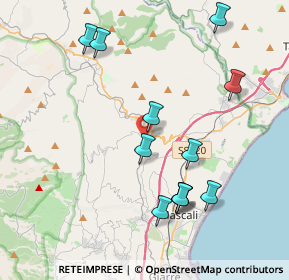 Mappa Via Noci, 95017 Piedimonte etneo CT, Italia (4.6775)