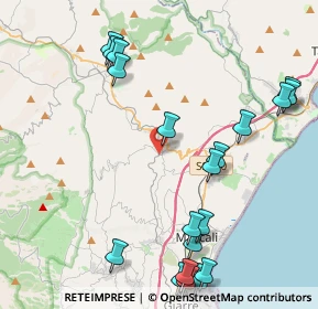 Mappa Via Noci, 95017 Piedimonte etneo CT, Italia (5.8005)