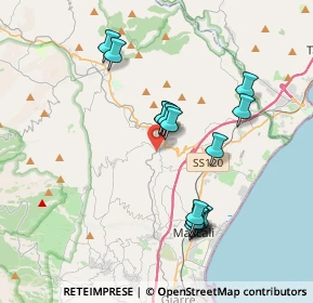 Mappa Strada Provinciale, 95017 Piedimonte Etneo CT, Italia (3.90867)