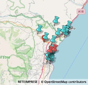 Mappa Strada Provinciale, 95017 Piedimonte Etneo CT, Italia (6.679)