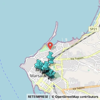 Mappa Via Antonio Messina e Carmelo Orando, 91025 Marsala TP, Italia (1.196)