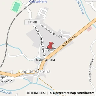 Mappa Via Battaglia Professor, 13, 95011 Calatabiano, Catania (Sicilia)