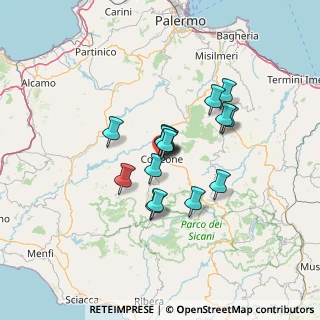 Mappa Via Giovanni Meli, 90034 Corleone PA, Italia (10.29938)