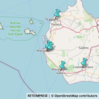 Mappa Contrada MISILLA Numero, 91025 Marsala TP, Italia (38.95667)