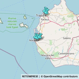 Mappa Contrada MISILLA Numero, 91025 Marsala TP, Italia (55.36667)