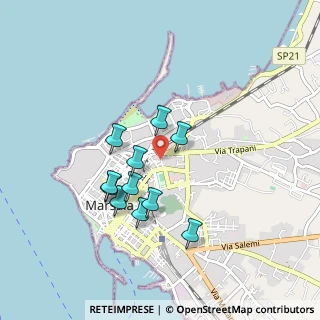 Mappa Via Marettimo, 91025 Marsala TP, Italia (0.84636)