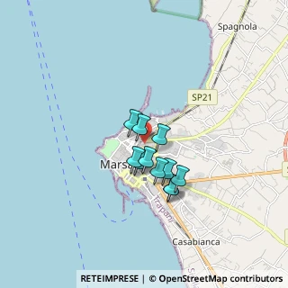 Mappa Via Marettimo, 91025 Marsala TP, Italia (1.26273)