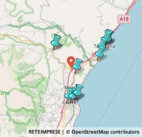 Mappa 95017 Fiumefreddo di Sicilia CT, Italia (7.70333)