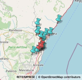 Mappa 95017 Fiumefreddo di Sicilia CT, Italia (8.45063)