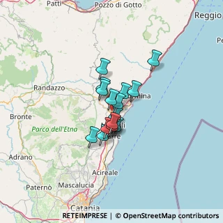 Mappa Via Bellini, 95017 Fiumefreddo di Sicilia CT, Italia (8.45063)