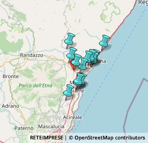 Mappa 95017 Piedimonte Etneo CT, Italia (8.212)