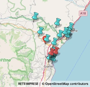 Mappa 95017 Piedimonte Etneo CT, Italia (6.77211)