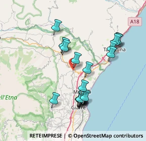 Mappa 95017 Piedimonte Etneo CT, Italia (7.9235)