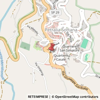 Mappa Via Giuseppe Garibaldi, 61, 90027 Petralia Sottana, Palermo (Sicilia)