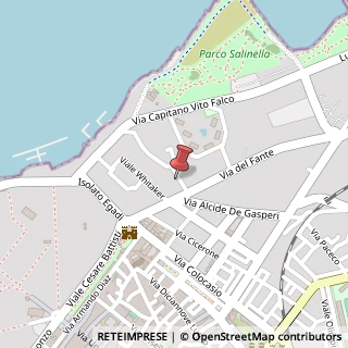 Mappa Via Cap. Vito Falco, 6, 91025 Marsala, Trapani (Sicilia)