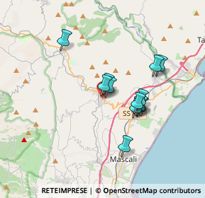 Mappa Via Salluzzo, 95017 Piedimonte Etneo CT, Italia (3.07)