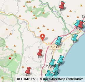 Mappa Via Salluzzo, 95017 Piedimonte Etneo CT, Italia (6.8775)