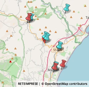 Mappa Via Salluzzo, 95017 Piedimonte Etneo CT, Italia (4.3925)