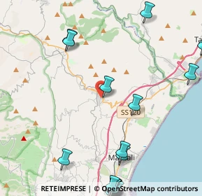 Mappa Via Salluzzo, 95017 Piedimonte Etneo CT, Italia (7.2815)