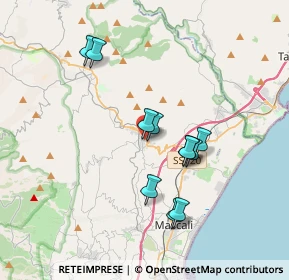 Mappa Via Salluzzo, 95017 Piedimonte Etneo CT, Italia (3.53364)