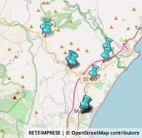 Mappa Via Affinea, 95017 Piedimonte Etneo CT, Italia (3.788)