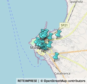 Mappa Via dei Campioni, 91025 Marsala TP, Italia (0.76882)