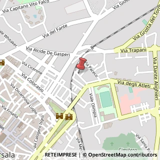 Mappa Via Caduti di Superga, 8, 91025 Marsala, Trapani (Sicilia)