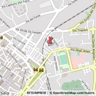 Mappa Via Caduti di Superga, 11, 91025 Marsala, Trapani (Sicilia)