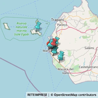 Mappa Via Antonio Messina e Carmelo Orlando, 91025 Marsala TP, Italia (5.98167)