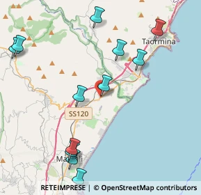 Mappa Via Nazionale, 95011 Calatabiano CT, Italia (5.5275)