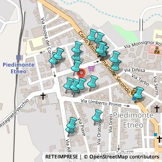 Mappa Via Giovanni Verga, 95017 Piedimonte Etneo CT, Italia (0.11154)