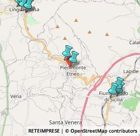 Mappa Via Giovanni Verga, 95017 Piedimonte Etneo CT, Italia (3.52182)