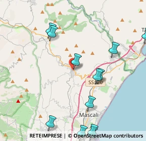 Mappa Via Giovanni Verga, 95017 Piedimonte Etneo CT, Italia (6.04077)