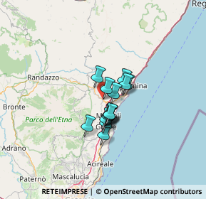 Mappa Via Luigi Capuana, 95017 Piedimonte Etneo CT, Italia (8.45733)