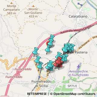 Mappa Via Maimone, 95011 Calatabiano CT, Italia (0.91154)