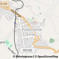 地图 Piedimonte Etneo