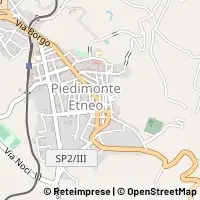 Mapa Piedimonte Etneo