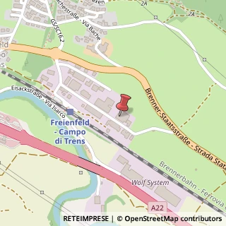 Mappa Handwerkerzone Trens, 10, 39040 Campo di Trens, Bolzano (Trentino-Alto Adige)