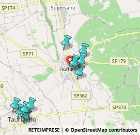 Mappa Piazza Del Popolo, 73049 Ruffano LE, Italia (2.45417)