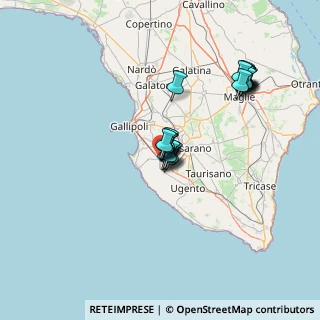 Mappa Via Francesco Cilea, 73057 Taviano LE, Italia (13.3315)
