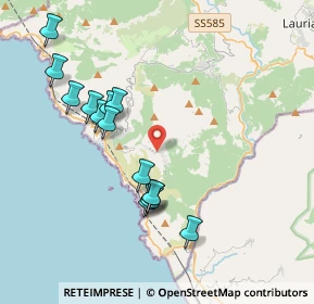 Mappa Via Massa Prato, 85046 Maratea PZ, Italia (4.20429)