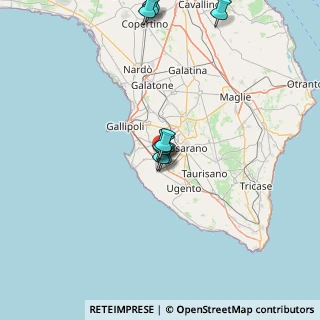 Mappa Via Tonio Corvaglia, 73057 Taviano LE, Italia (42.93563)