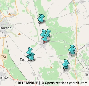 Mappa Via Pietro Maroncelli, 73049 Ruffano LE, Italia (3.87)