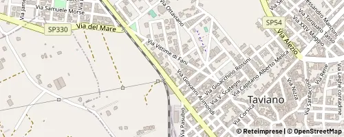 Mappa Taviano