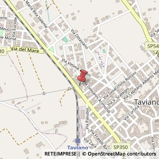 Mappa Via Regina Margherita, 21, 73057 Taviano, Lecce (Puglia)