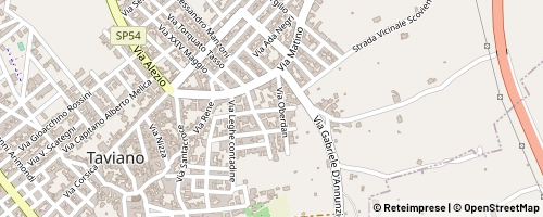 Mappa Taviano