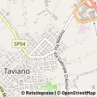 Mapa Taviano
