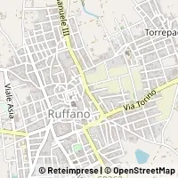 Hartă Ruffano