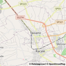 Mappa Taviano
