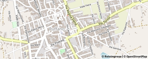 Mappa Ruffano